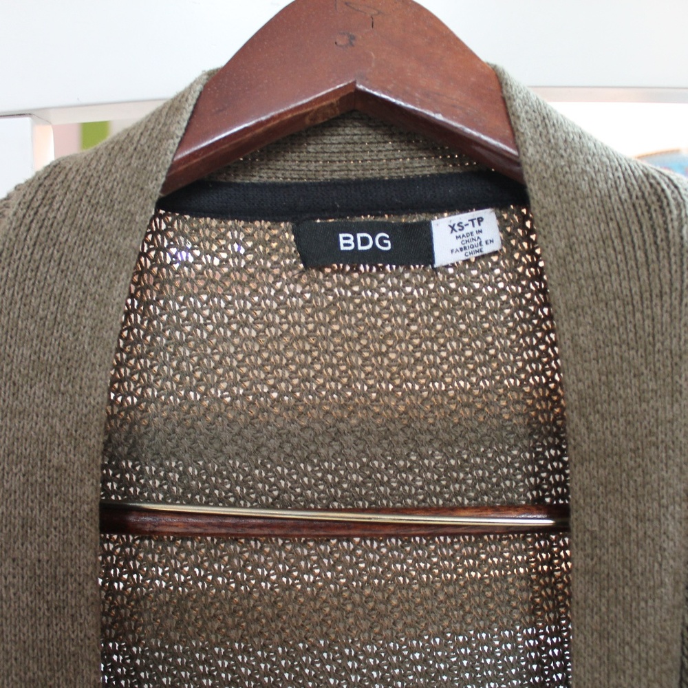 BDG UO Olive Green Knit Sweater